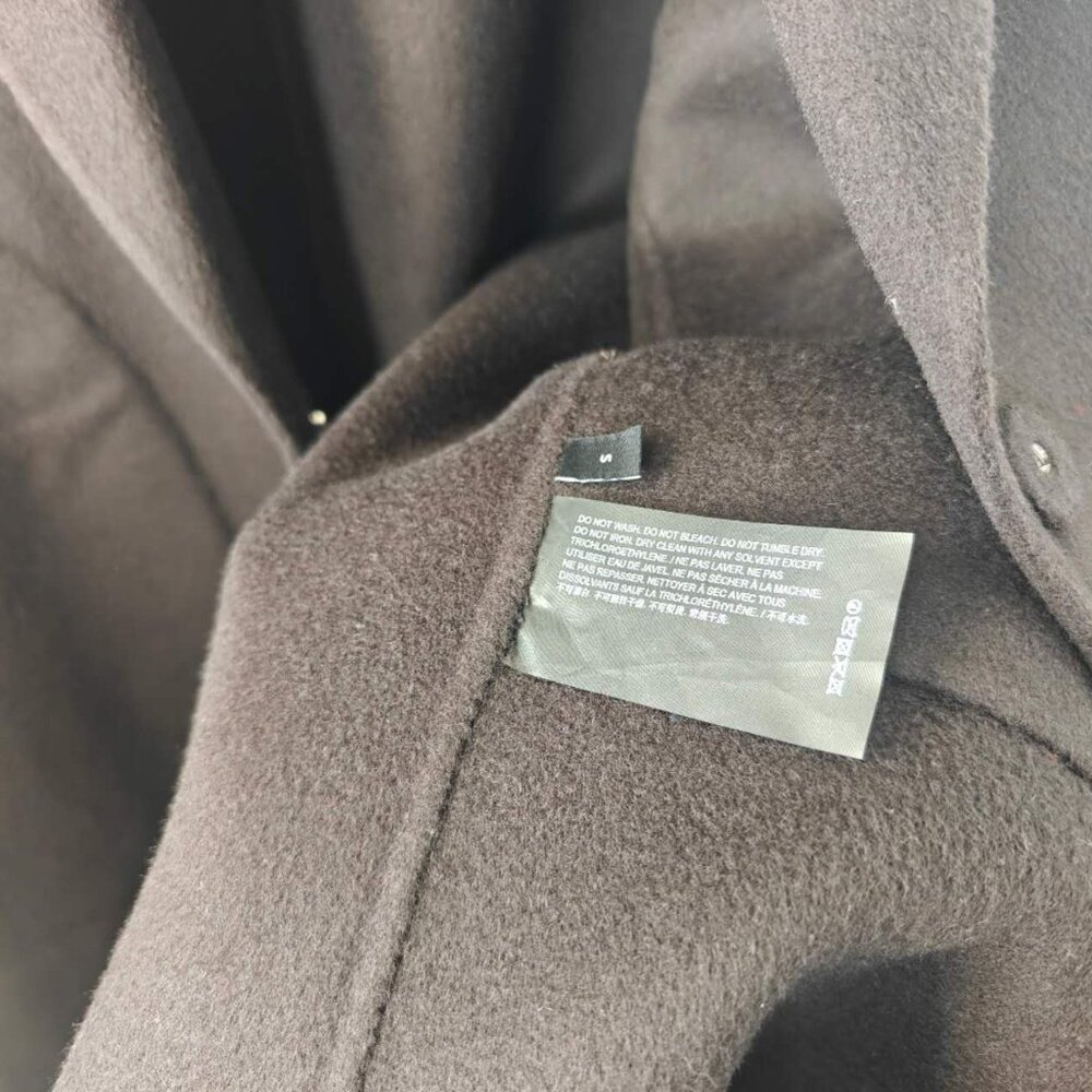NEW Theory Double-Faced Wool-Cashmere Boy Coat - Picture 9 of 9
